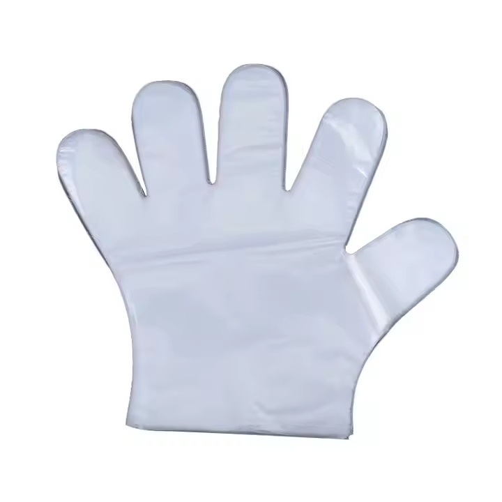 Manufacturer Disposable Hand Transparent Food Contact PE Gloves
