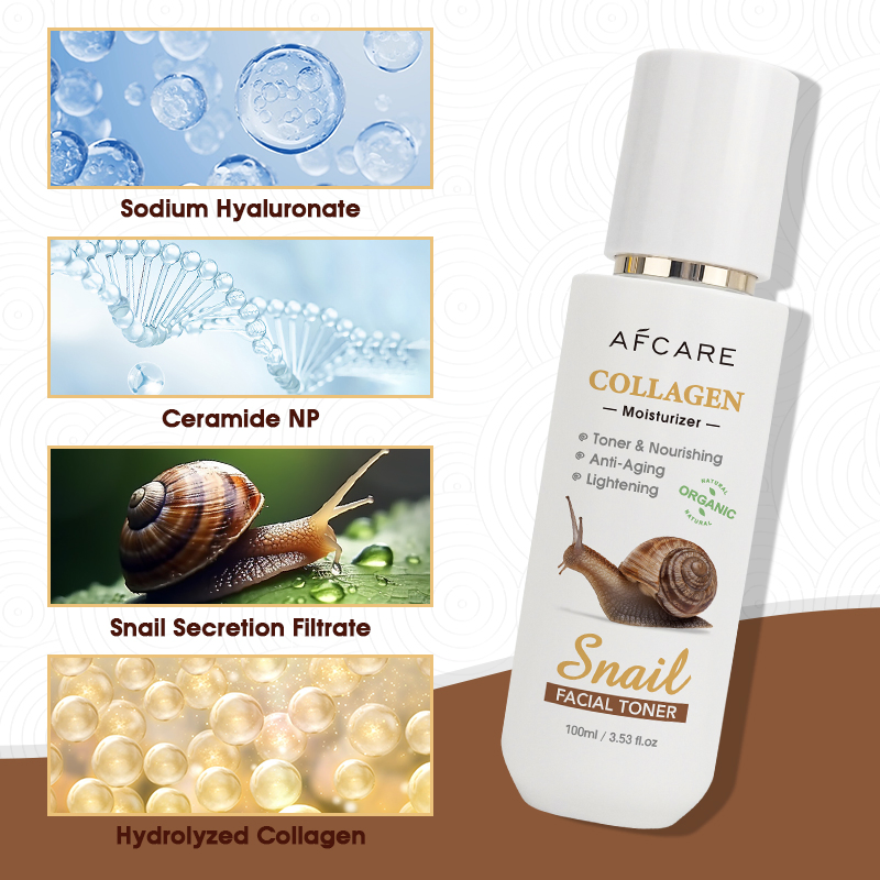 Private Label Skin Care Products Plentyplant Melting Leaf Sprout Collagen Toner