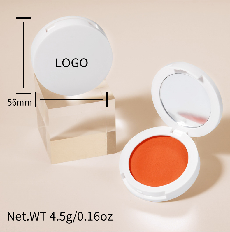High Quality Custom Logo Makeup Face Pigment Blusher Powder
