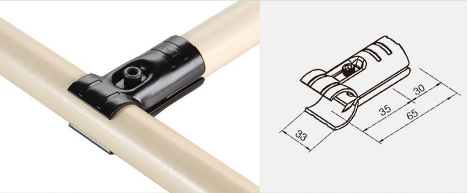 Pipe Metal Joint, Lean Tube Joint, Metal Connecter, Lean Pipe System, Tube Connecter