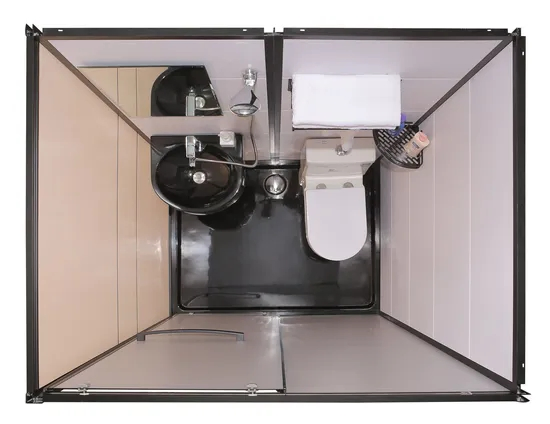 Prefab Toilet Bathroom Sanitary Ware Bathroom Furniture