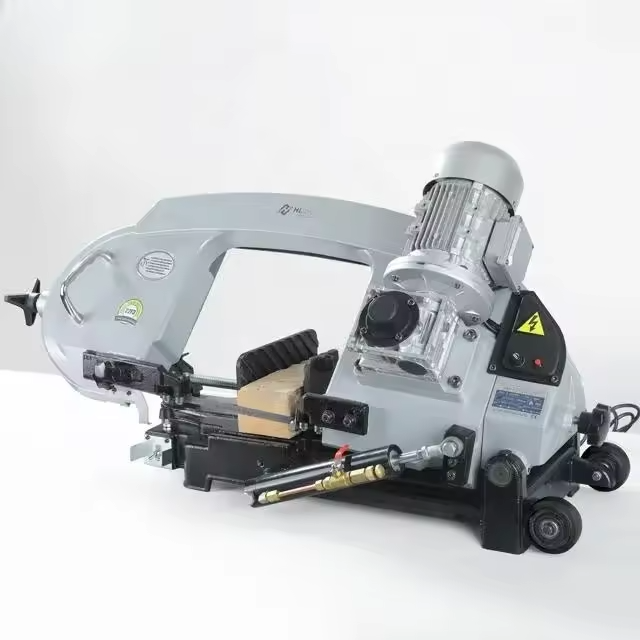 Ленточная пила по металлу портативная угловая 45°