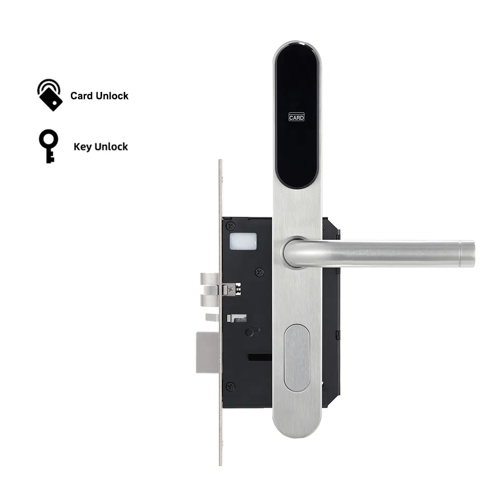 Factory Wholesale High Quality Keyless Electronic Connected Locks Security System Key Card Hotel Automated Door Locks