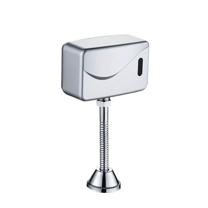 Stainless Steel Touch-Free Toilet Flush Valve for Public Restroom Facilities