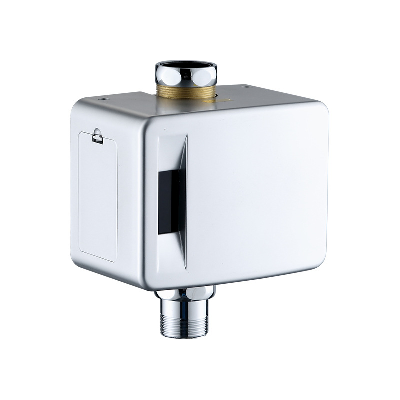 Stainless Steel Touch-Free Toilet Flush Valve for Public Restroom Facilities