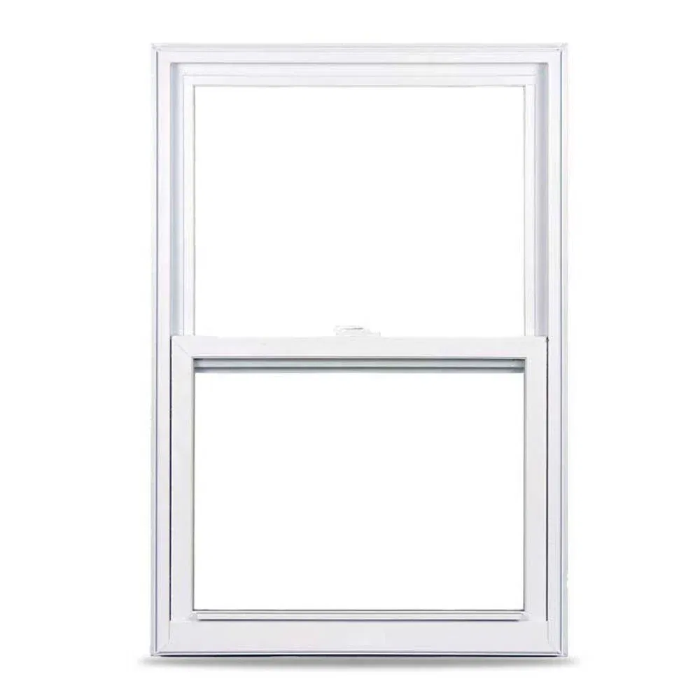  High Quality Waterproof Customized Frame Color American Style UPVC Windows Vinyl Single Hung Window