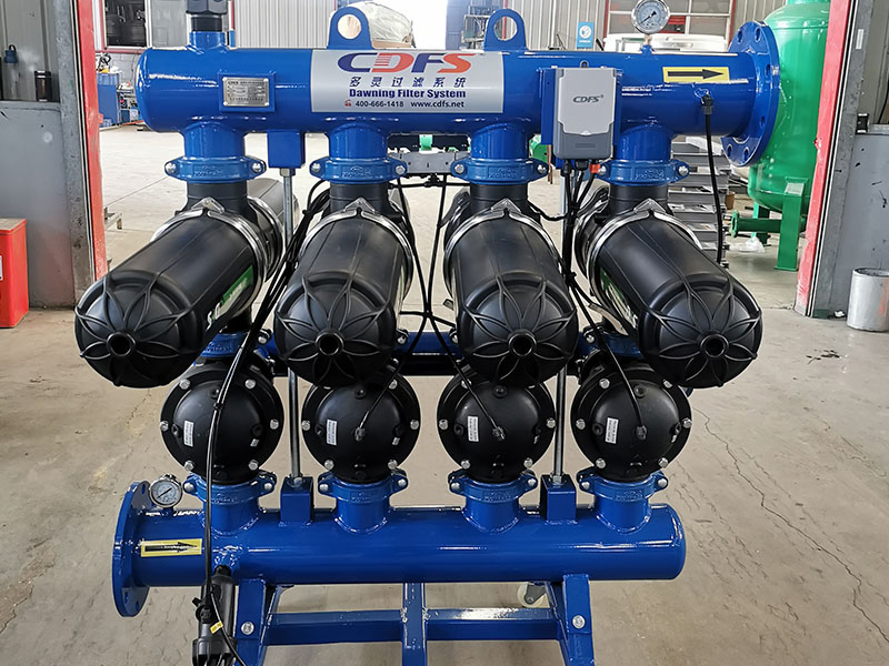 100/130 Micron Automatic Back Flush Self Cleaning Disk Filter for Agriculture Drip Irrigation Equipment System