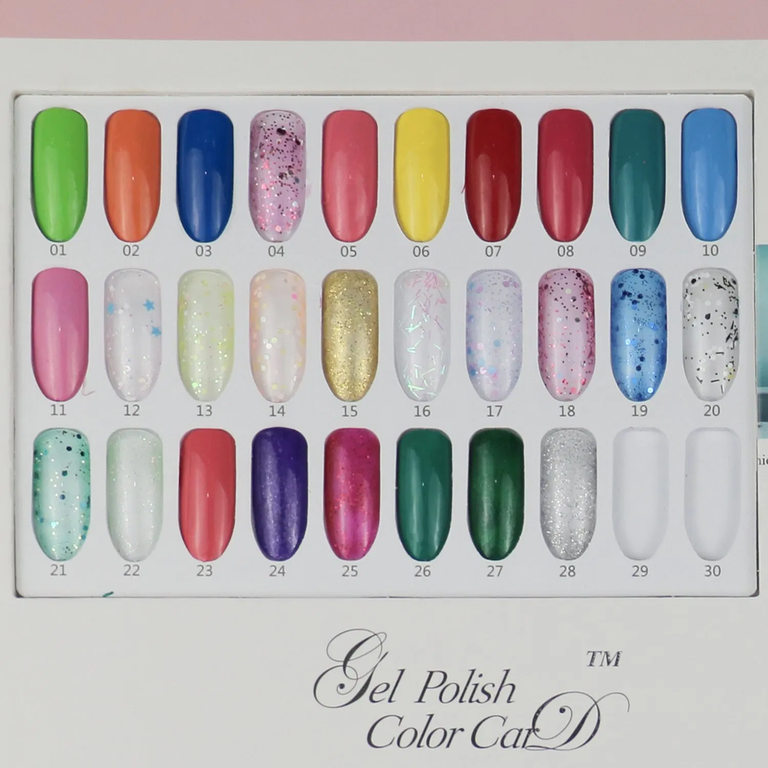 Vibrant Wholesale Nail Polish Set with Complimentary Water