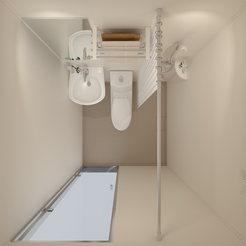 Anti-Freeze - 40℃ Middle East and Europe Engineering Order Customized SMC Bathroom