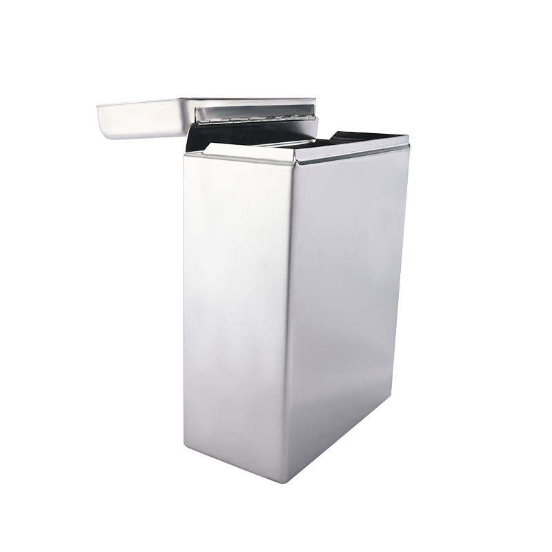 Настенный контейнер для санитарных салфеток из нержавеющей стали