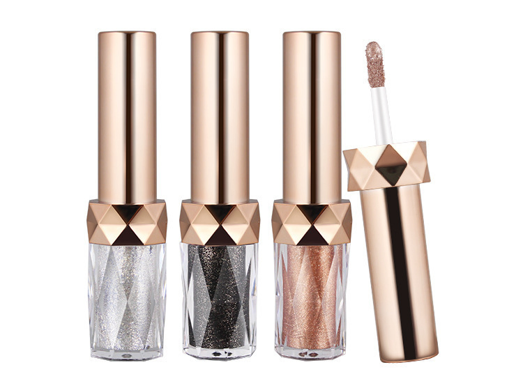 Private Label 6 Color Liquid Pearlescent Eyeshadow for Brighten Lying Silkworm, Lasts and Waterproof