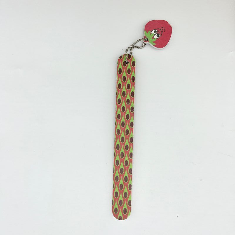 White Corundum Board Double Portable Manicure Tools Private Label Professional Nail File