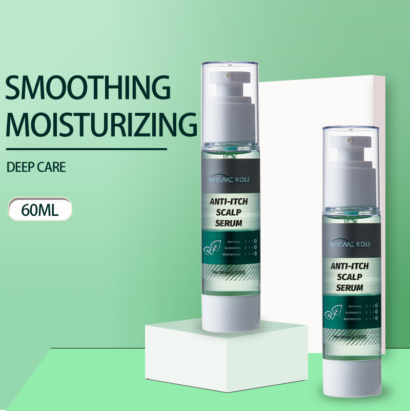 Custom Instant Scalp Soothing Serum Deep Care Shining Luster Moisturizing Anti-Itch Hair Serum