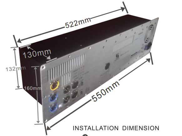 Цифровой DSP усилитель Sanway D3-215, 4500Вт