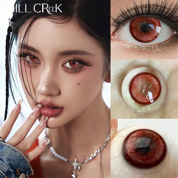 Millcreek Color Contact Lenses High Quality Prescription Cosmetic Contact Lens CE ISO FDA Thermo Aura
