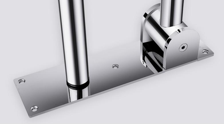 U-образный настенный поручень для унитаза