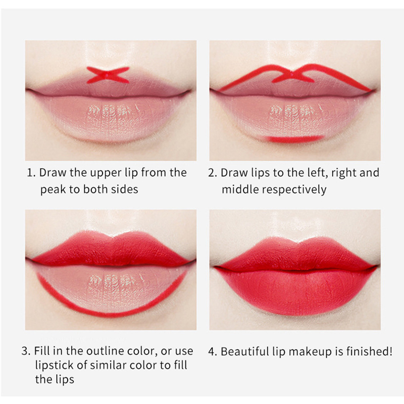Wholesale Custom Vegan Waterproof Automatic Rotation Private Label Lip Pencil