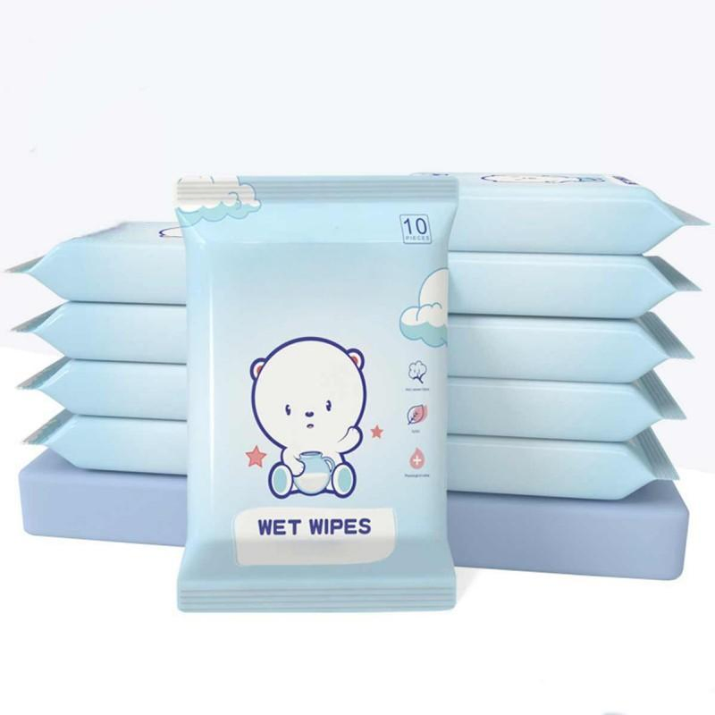 OEM Custom Travel Size Baby Wet Wipes in Bulk Packaging Personal Wet Tissues