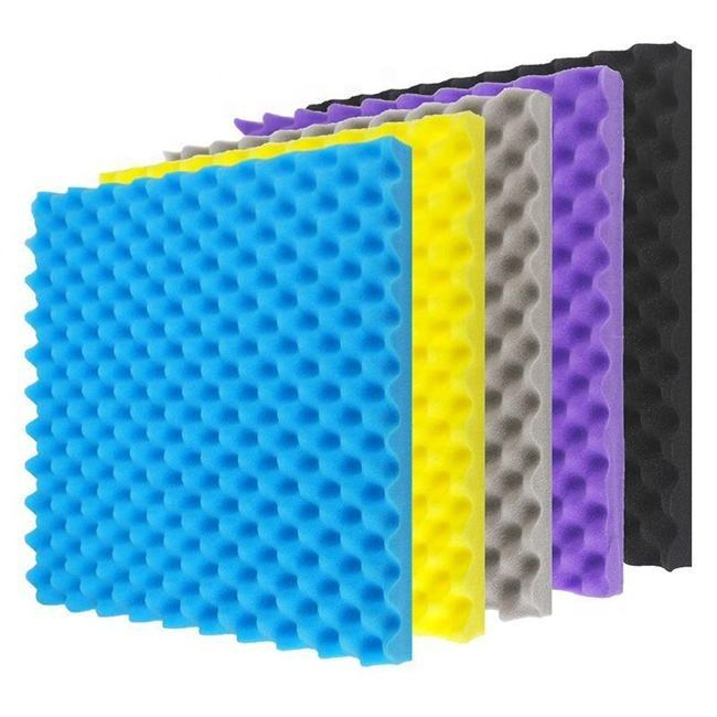 Pack 50 X 50 Soundproofing Sound Absorbing Proof Wall TV Studio Sound Pyramid Foam Acoustic Panels