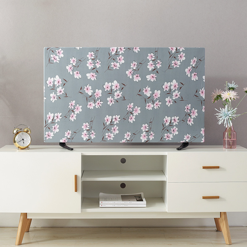 New Printing Polyester Elastic Stretch Monitor Protector Home Decoration Screen Protective TV Cover
