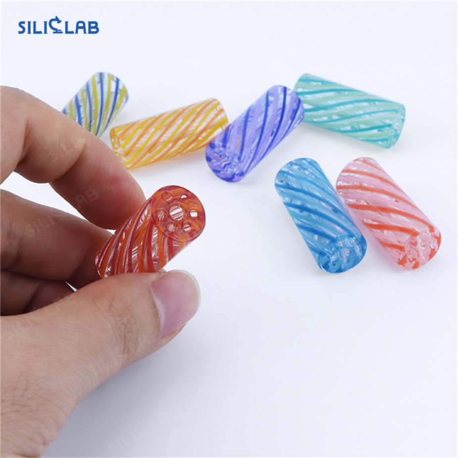 Custom Pre Rolled Cone Spiral Tube Glass Tip Filter Pre-Rolled Blunt Glass Tipped Joint