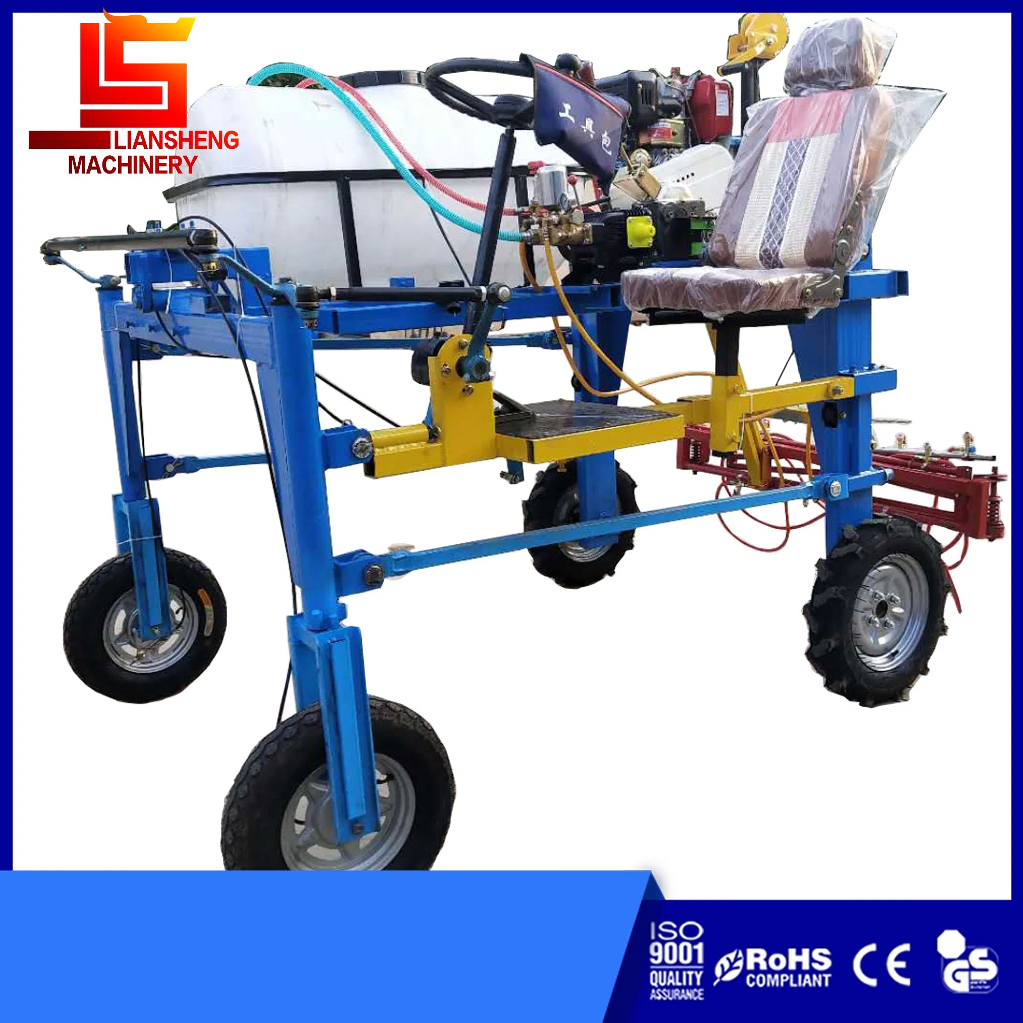 Diesel Riding Self-Propelled Sprayer, Vegetable, Peanut, Corn, Soybean Crop Foliar Sprayer