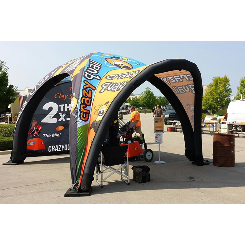 Hot Sale Custom Guangzhou Promotional Item Giant Plastic Advertising Inflatable Tents Advertising Items 4 X 4m Gazebo Inflatable Sealed Air Tent
