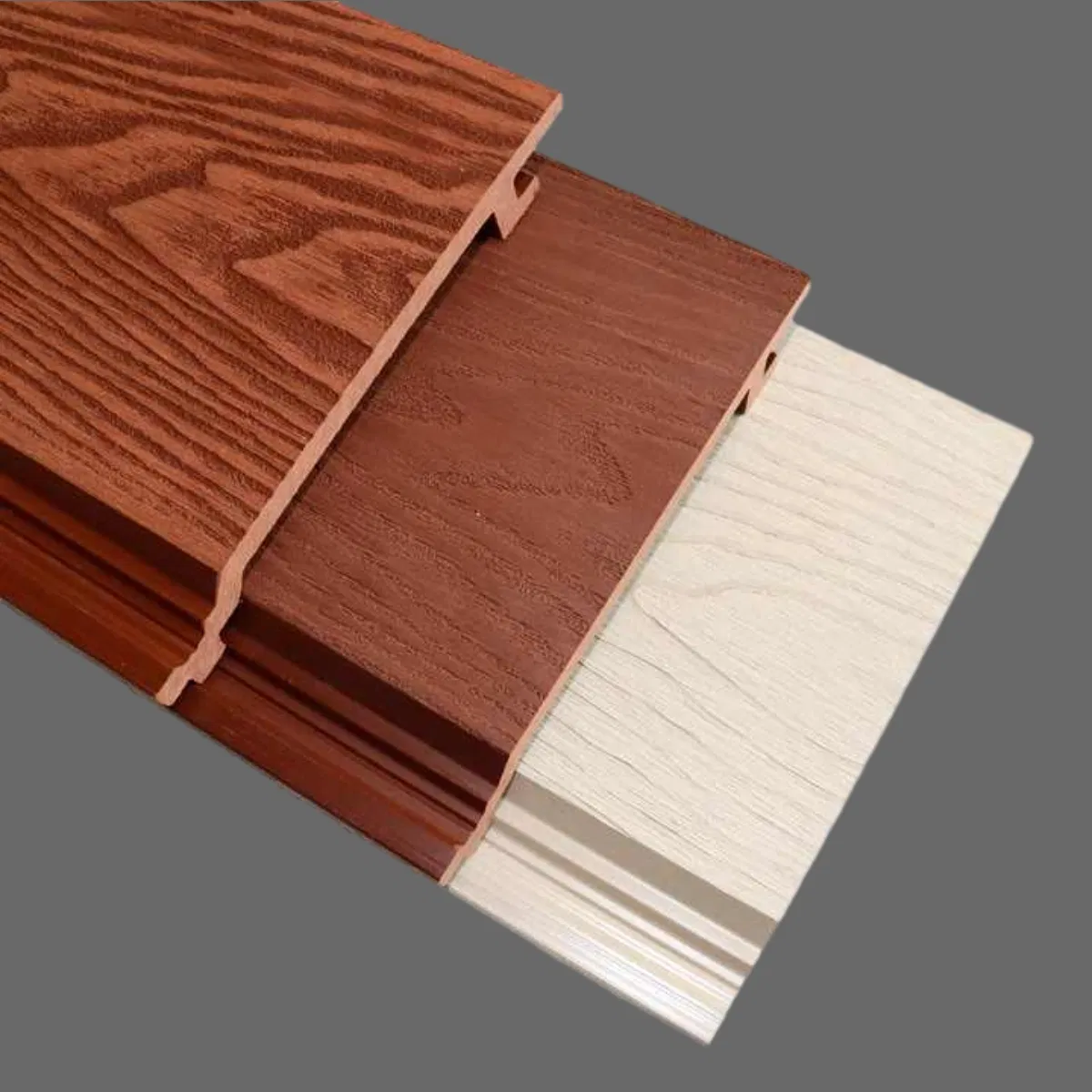 Outdoor Siding Houses WPC Wall Cladding Panel WPC Exterior Wall Panel