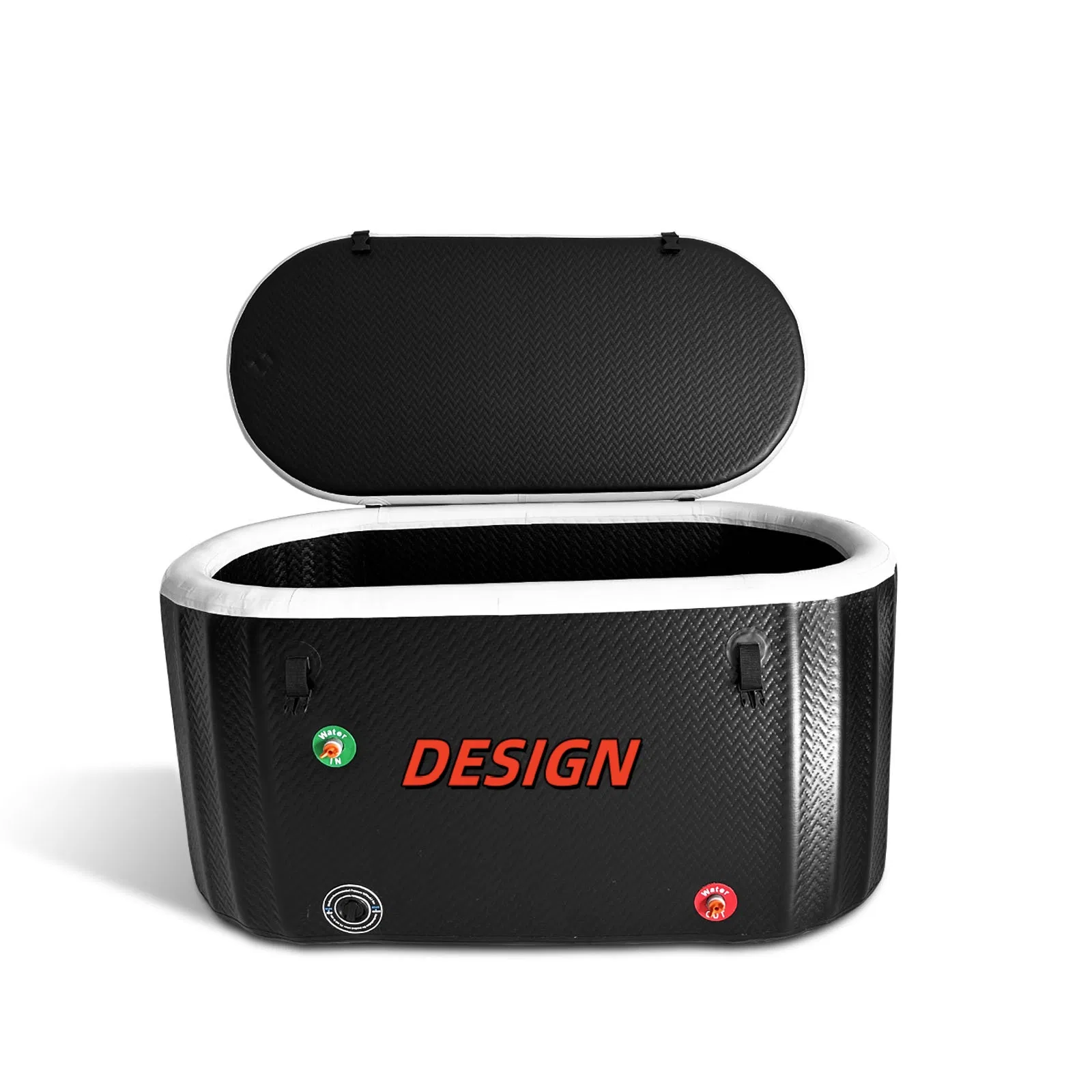 Овальная ледяная ванна для двоих