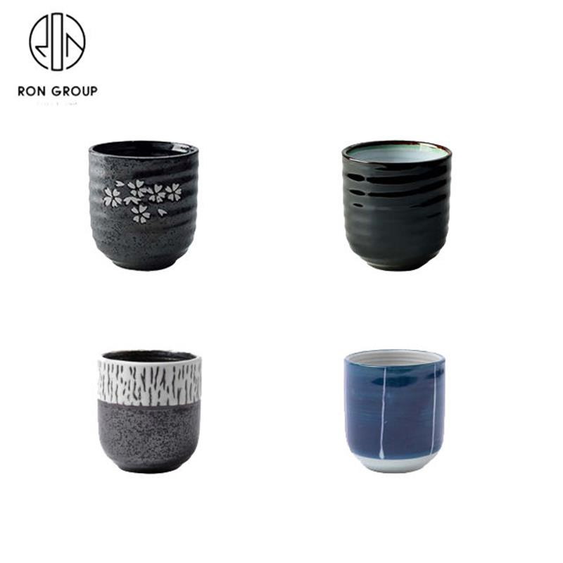 Porcelain Drinkware Eco-Friendly Coffee Cafe Water Ceramic Cup for Tea House Restaurant Commercial Catering Use