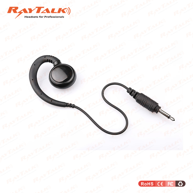 Quick Disconnect Earpiece Headset for Walkie Talkies for Motoro-La 2 Pin