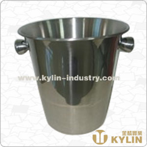 Heteromorphic Double Layer Stainless Steel Ice Bucket