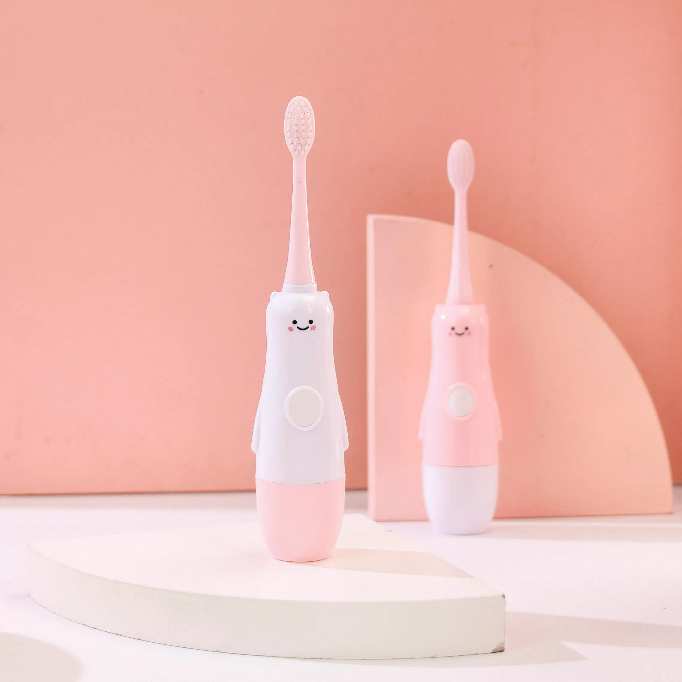 Portable Cute Personalized Care Children Waterproof Colorful Sparkling Kids Electric Toothbrush