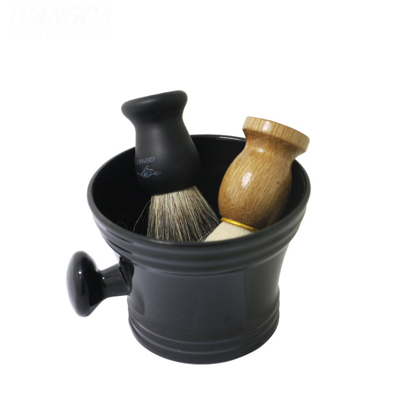Men Shaving Bowl Barber Beard Shave Brush Soap Mug Cup
