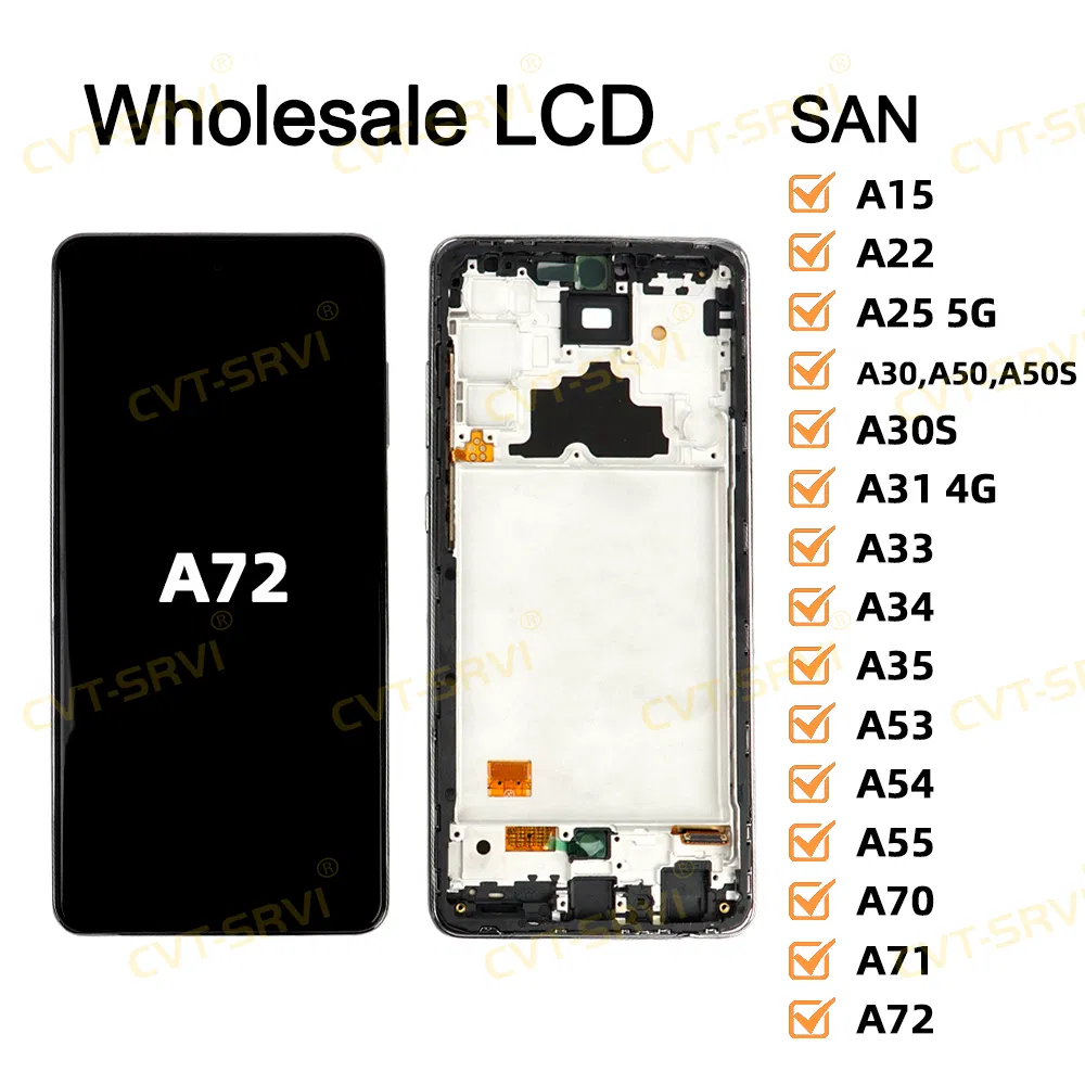Дисплей LCD для Samsung A10-A80, сенсорный экран