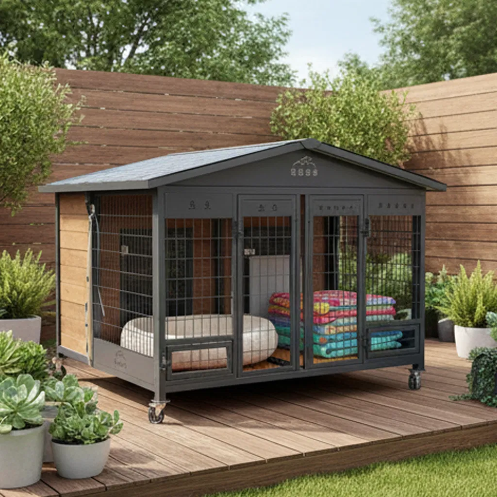 Factory Price Luxury Wooden Pet House Windproof and Waterproof