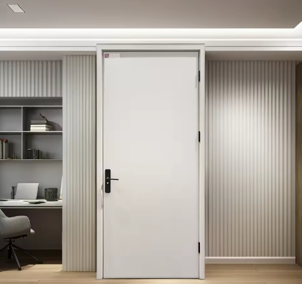 Luxurious Simple Interior Oak Wooden Door Natural Wood Solid Wood Door