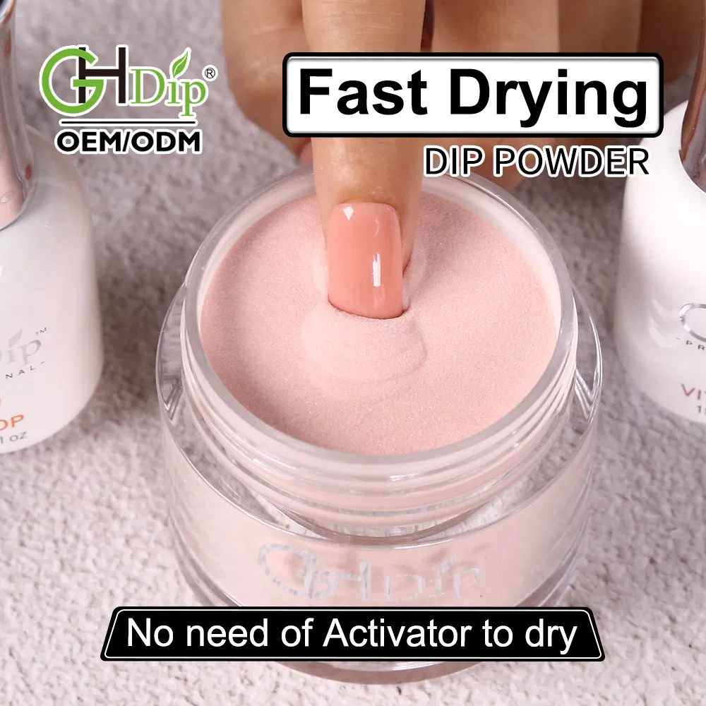 Healthy and Odorless, Fast Drying Acrylic Dipping Powder Nails System