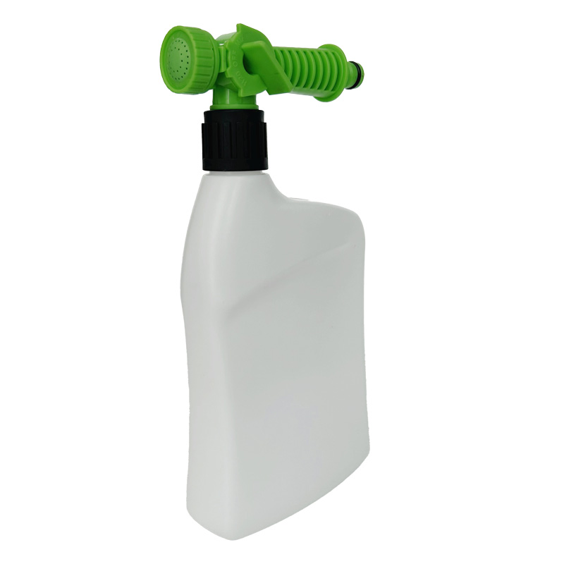 Hose End Sprayer Nozzle Auto Mix Lawn Liquid Fertilizer Dispenser Refillable Head
