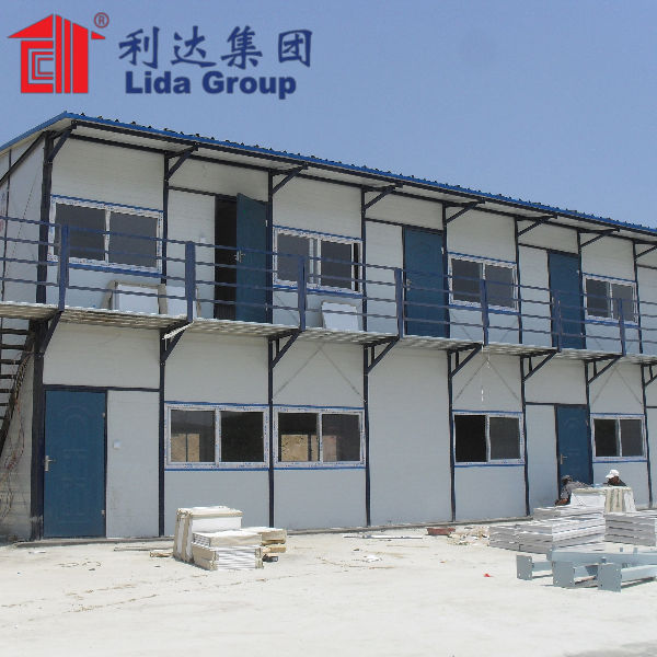 Temporary Site Office in Construction Site