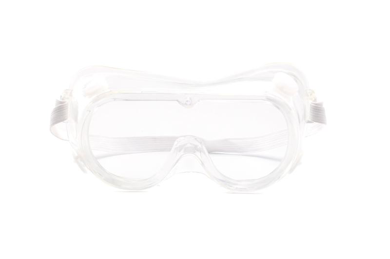 Transparent Anti Fog Anti Scratched Anti-Dust Anti-Splash Polycarbonate Safety Glasses