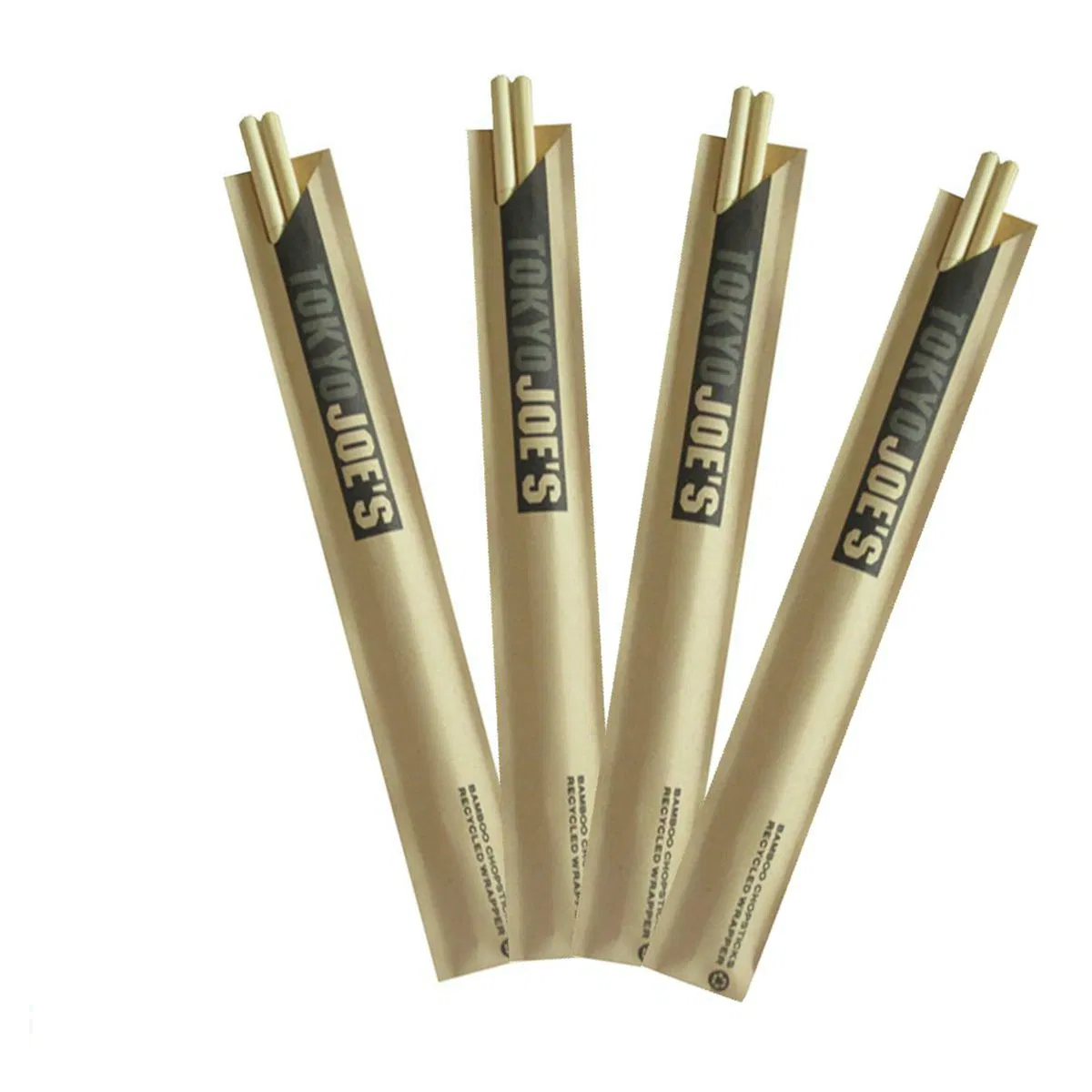 Factory Direct Sale Natural Bamboo Round Chopsticks Custom Logo