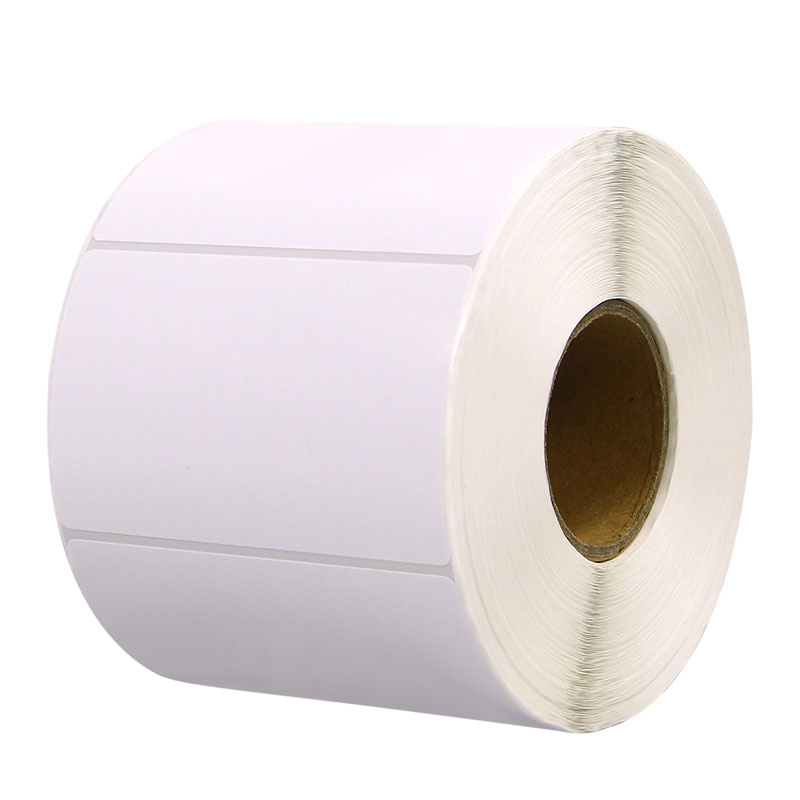 Coated Thermal Transfer Ribbon Adhesive Paper Label for Print Barcode Qr Code