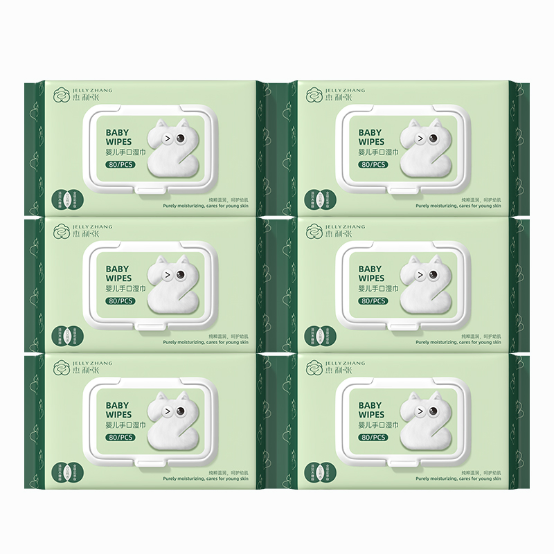 Wholesale baby hand and mouth soft no addition cleaning wet wipes