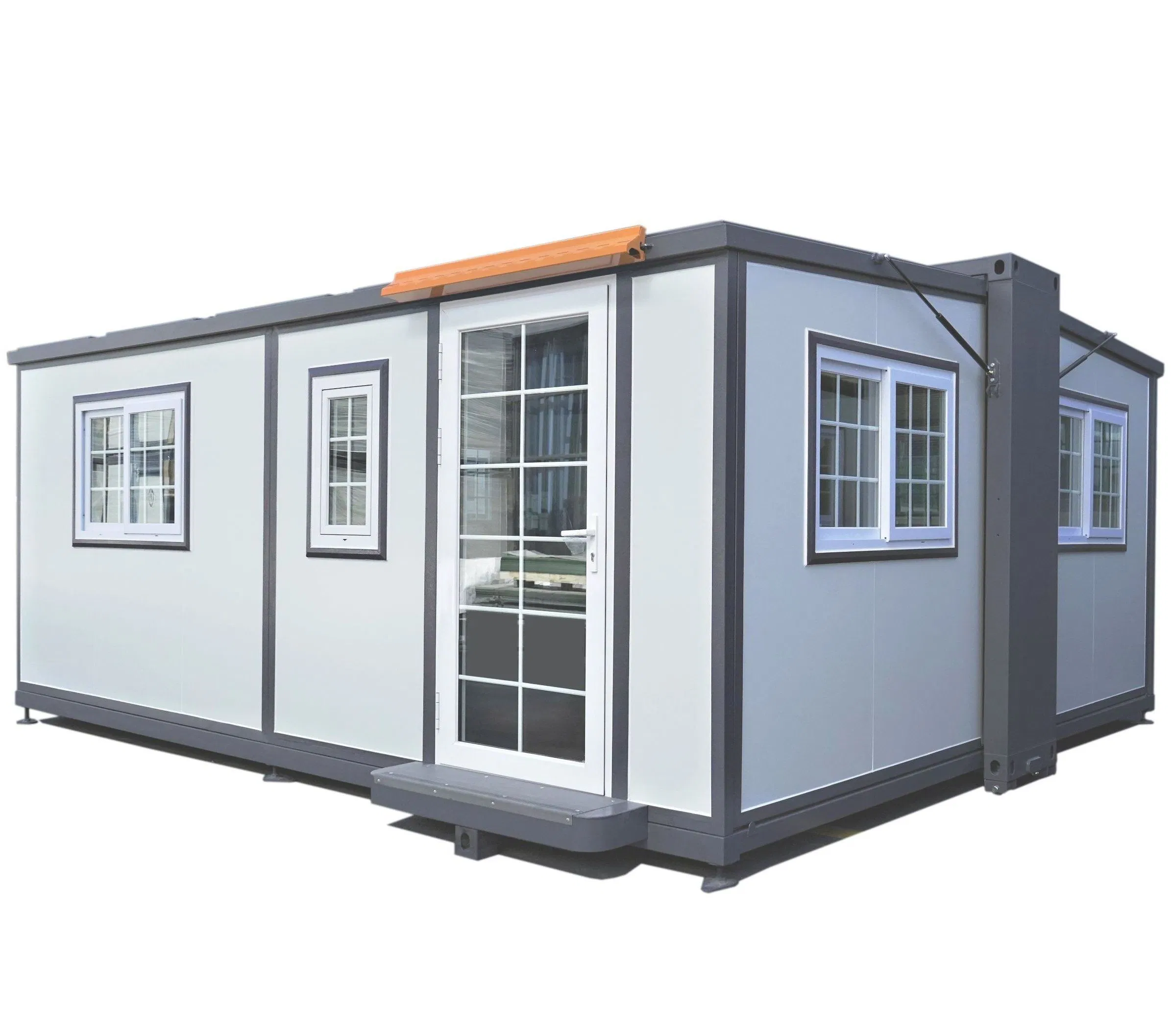 Extended Foldable Prefab Container Homes/40FT Folding Living Container/Expandable Cabin
