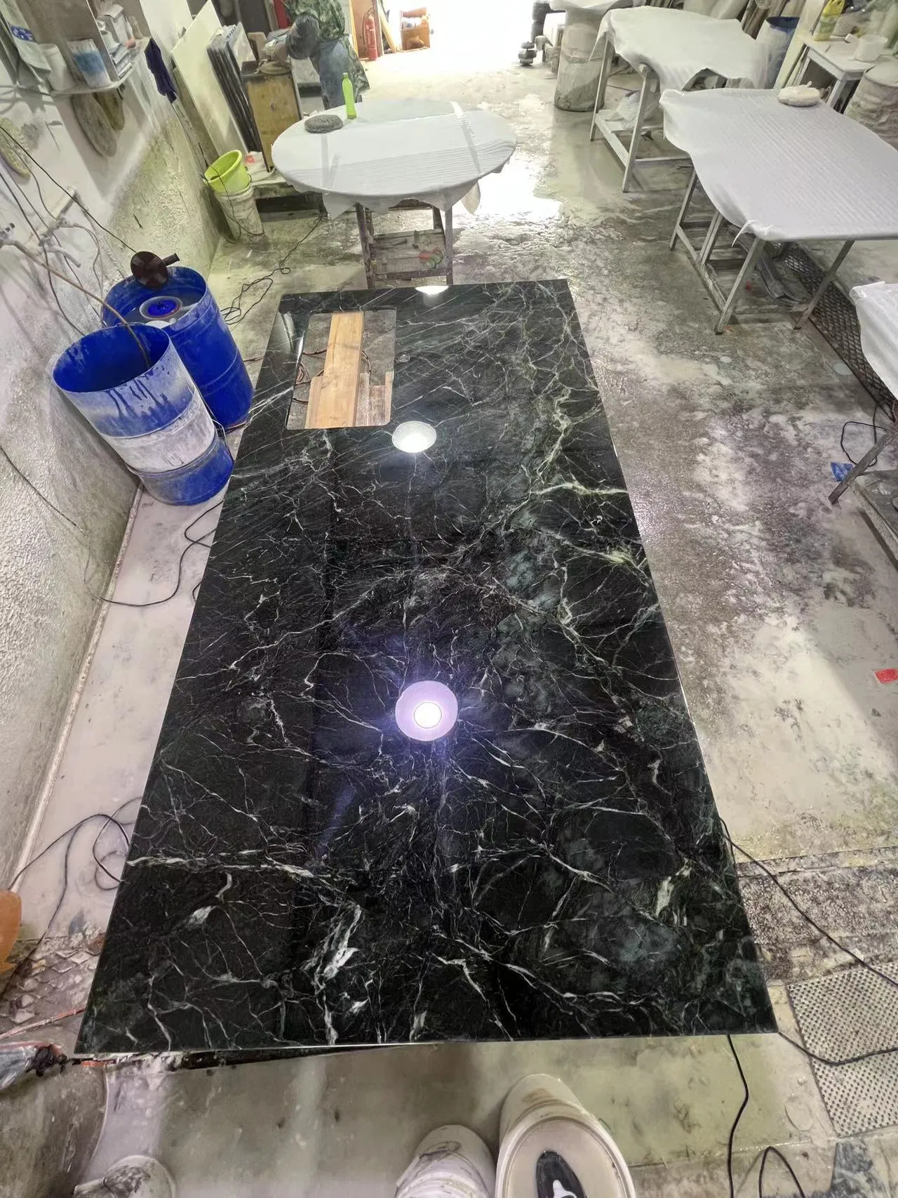 Green Marble Floor Tiles for Walling Flooring Big Slabs