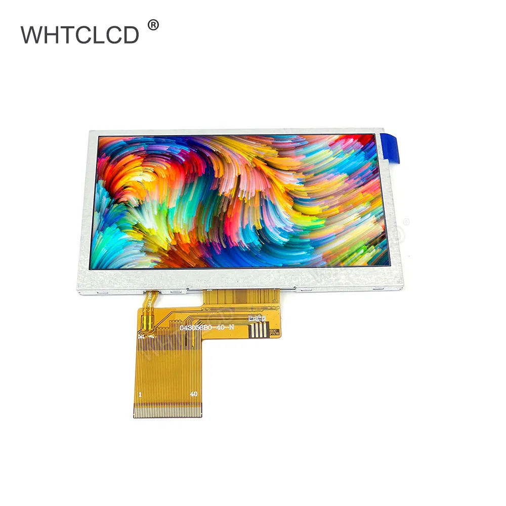 4.3-дюймовый TFT LCD дисплей с резистивным тачскрином