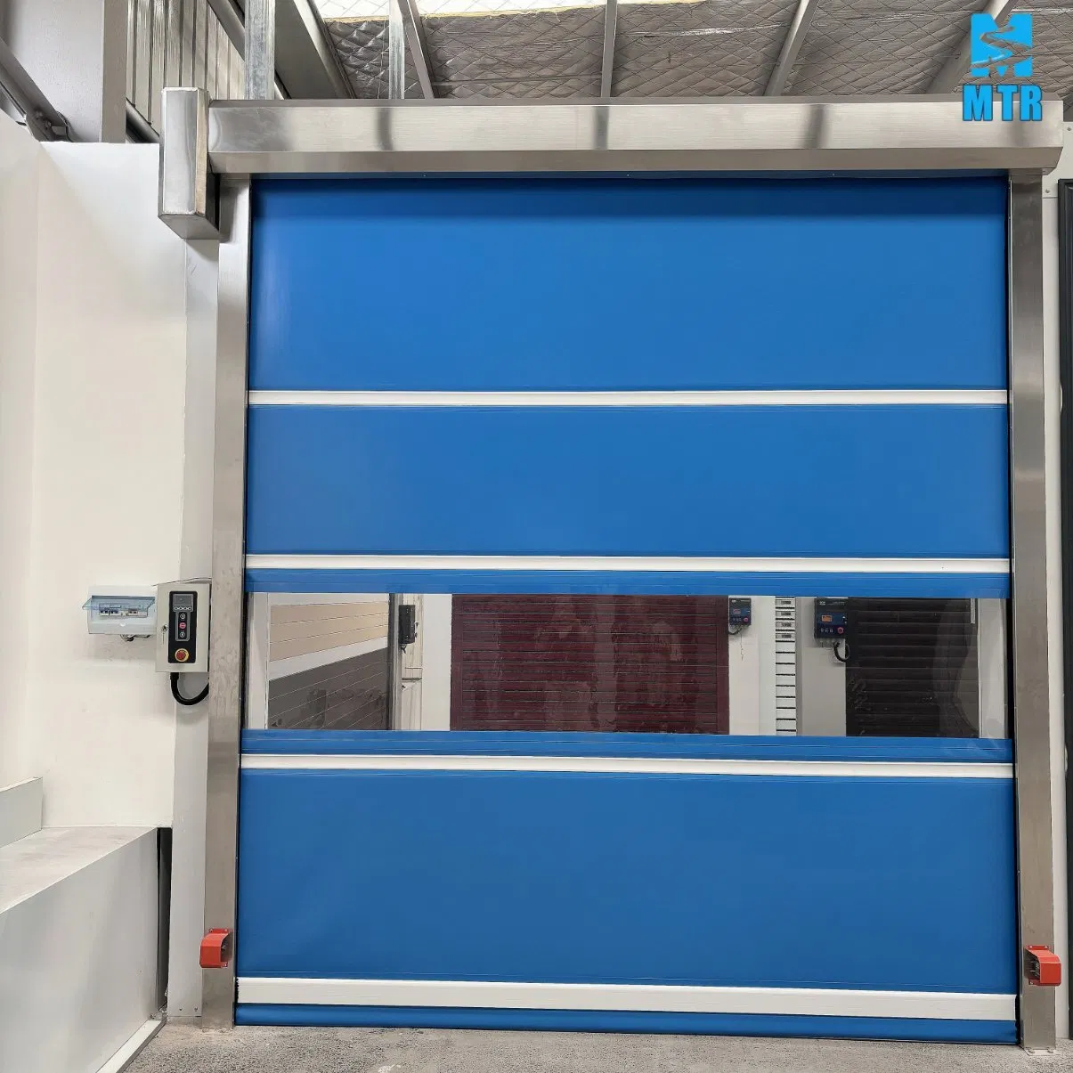 Fast-Operating PVC High Speed Doors Fast Rolling Steel Door