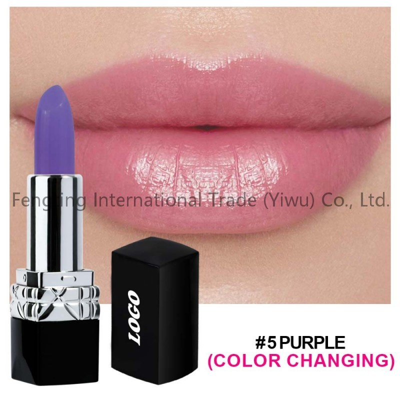 Temperature-Sensitive Lipstick Magic Color Vegan Cruelty-Free Hydrating Moisturizing Private Label Color Changing Lipstick