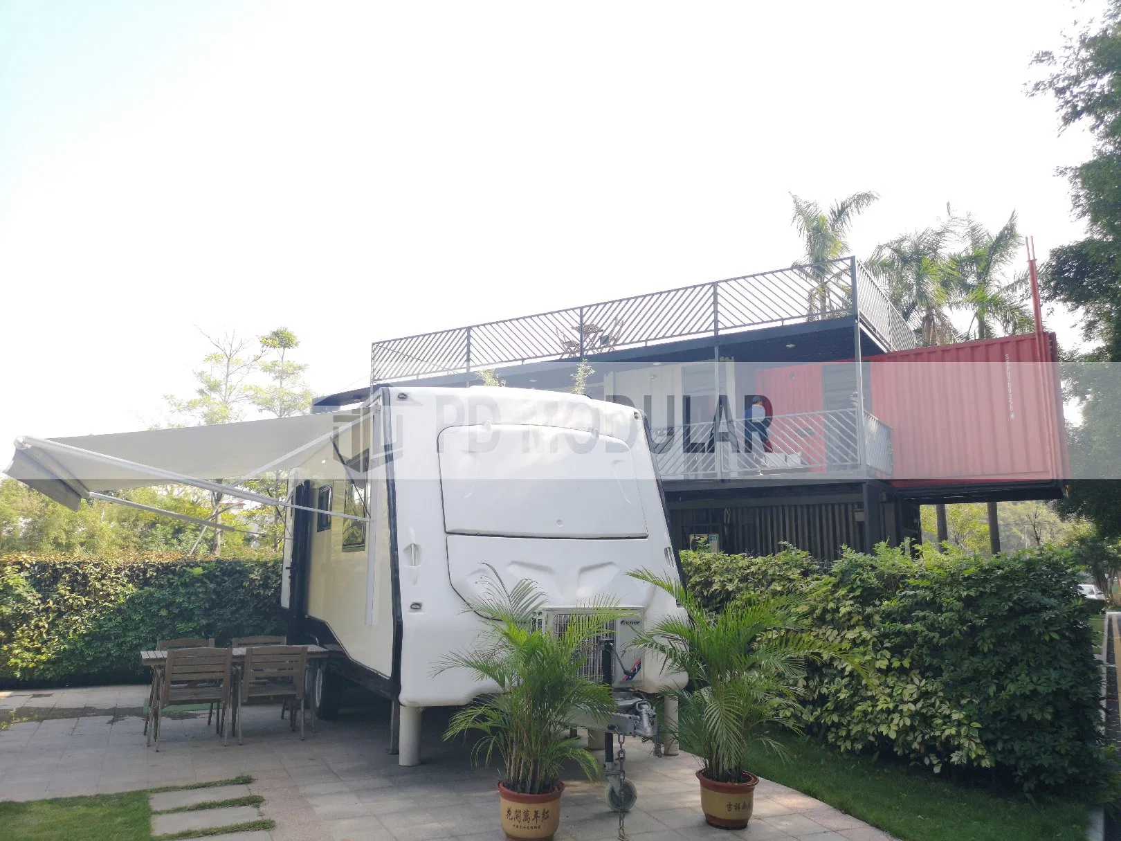 Guangzhou Economic Hot Sale Mobile Beautiiful Prefab Modular House